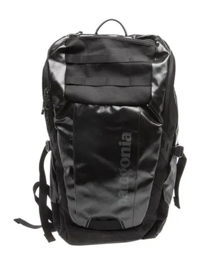 Pre-owned Patagonia Canvas Backpack In Black