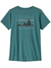 Patagonia Cap Cool Daily Graphic Shirt In Green