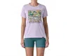 Patagonia Cap Cool Daily Graphic Short Sleeve Shirt In Foxglove Purple In Purple