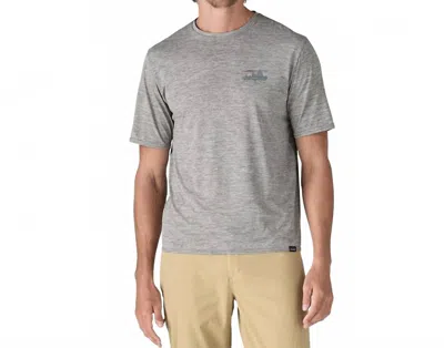 Patagonia Cap Cool Daily Tee In Feather Grey In Gray