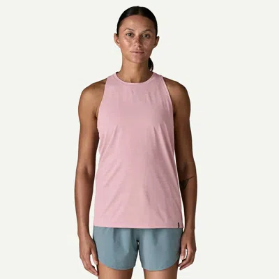 Patagonia Women's Capilene® Cool Ultra Tank Top In Light Violet - Quiet Violet In Multi