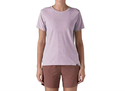 Patagonia Capilene Cool Lightweight Shirt In Foxglove Purple In Multi