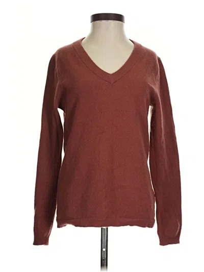 Pre-owned Patagonia Cashmere Pullover Sweater In Brown