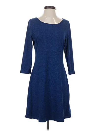 Pre-owned Patagonia Casual Dress In Blue