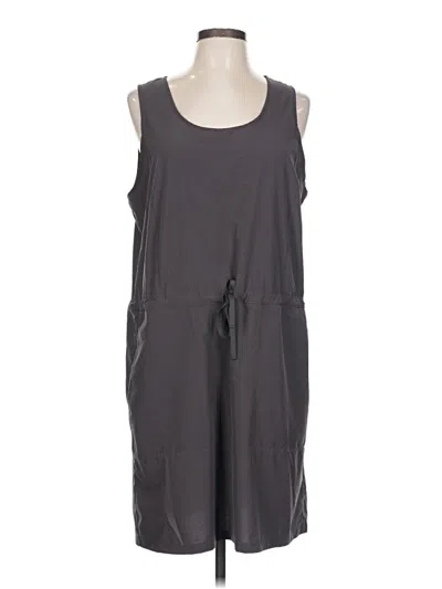 Pre-owned Patagonia Casual Dress In Gray