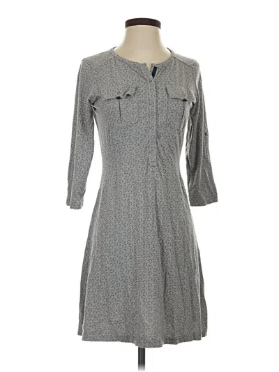 Pre-owned Patagonia Casual Dress In Gray