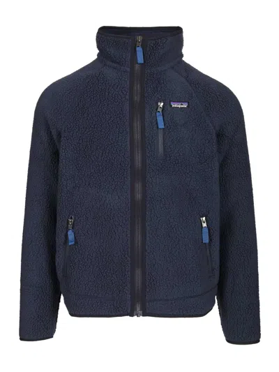 Patagonia Casual Full-zip Jacket Jackets Blue