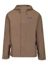 Patagonia Casual Rain Jacket Jackets Brown In Brown