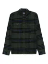 Patagonia Checked Pocketed Shirt In Green