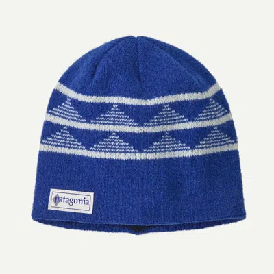 Patagonia Cinder Beanie In Cobalt Blue - Winter Beanies - Recycled Nylon/recycled Polyester/recycled Wool