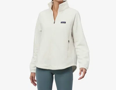 Patagonia Classic Microdini Jacket In Birch White