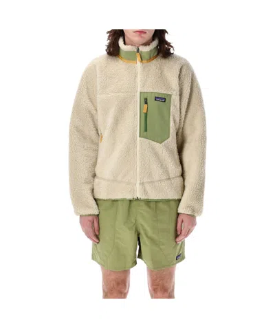 Patagonia Classic Retro-x Fleece Jacket In Nude | ModeSens