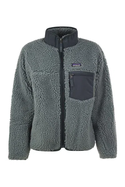 Patagonia Classic Retro-x Fleece Jacket In Green
