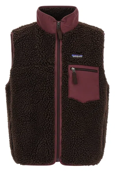 Patagonia Fleece Relaxed-fit Vest In Multi