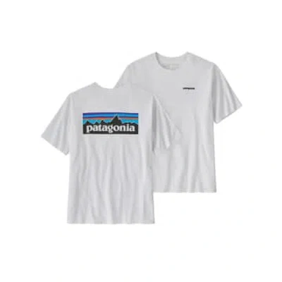 Patagonia Clothing Camiseta Ms Logo Responsibili-tee In White