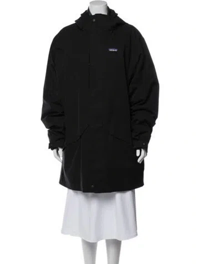 Pre-owned Patagonia Coat In Black