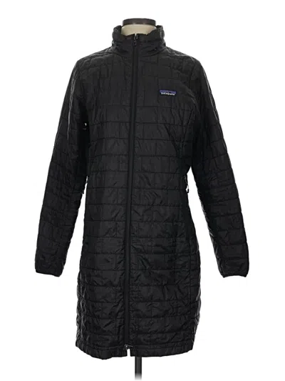 Pre-owned Patagonia Coat In Black