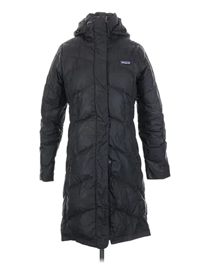 Pre-owned Patagonia Coat In Black