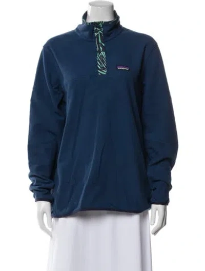 Pre-owned Patagonia Coat In Blue