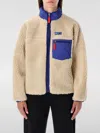 Patagonia Modern Jacket With Contrast Trim And Pockets In Neutral