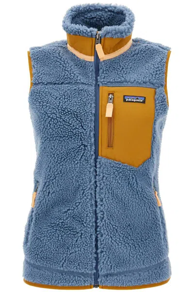 Patagonia Women's Classic Retro-x Fleece Vest In Blue