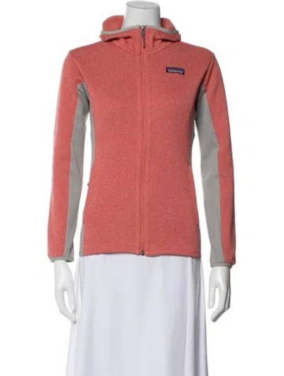 Pre-owned Patagonia Colorblock Pattern Jacket In Pink