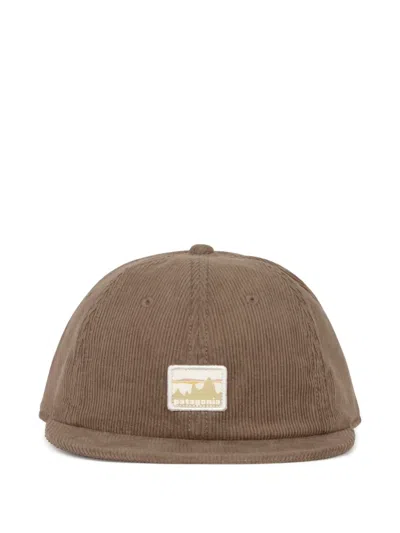 Patagonia Corduroy Baseball Cap In Brown