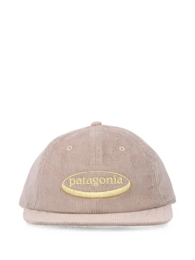 Patagonia Corduroy Embroidered-logo Cap In Neutral