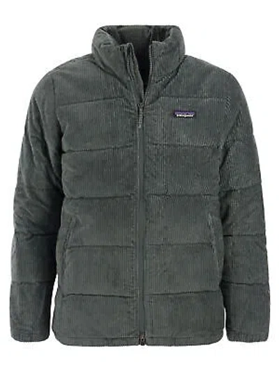 Pre-owned Patagonia Corduroy Jacket In Gray