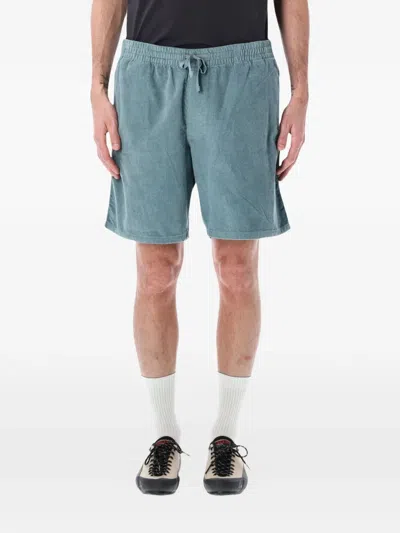 Patagonia Corduroy Volley Shorts In Blue