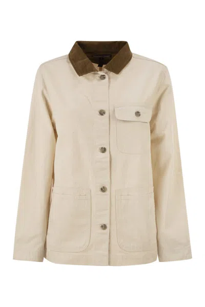 Patagonia Cotton Jacket In Neutral