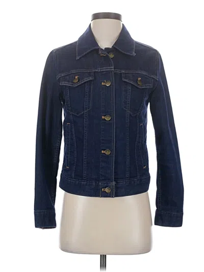 Pre-owned Patagonia Denim Jacket In Blue