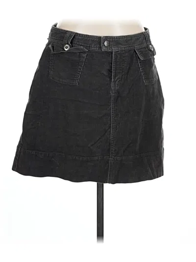 Pre-owned Patagonia Denim Skirt In Black