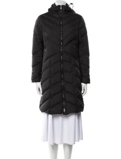 Pre-owned Patagonia Down Coat In Black