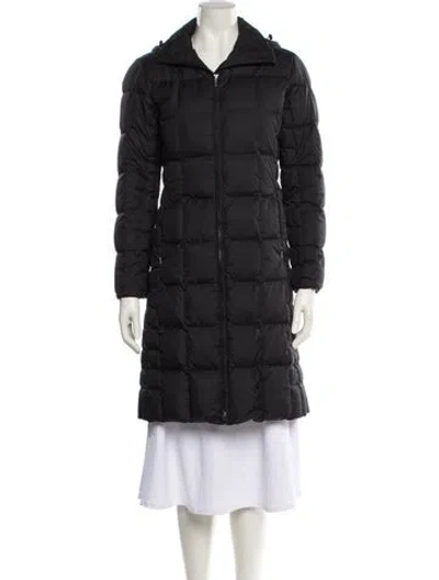 Pre-owned Patagonia Down Coat In Black