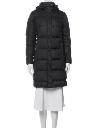 Pre-owned Patagonia Down Coat In Black
