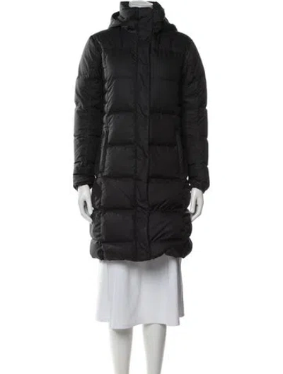 Pre-owned Patagonia Down Coat In Black
