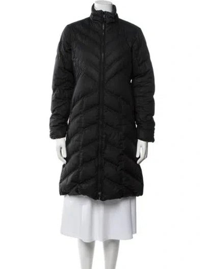 Pre-owned Patagonia Down Coat In Black