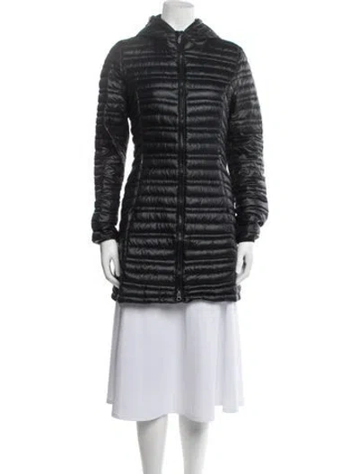 Pre-owned Patagonia Down Coat In Black