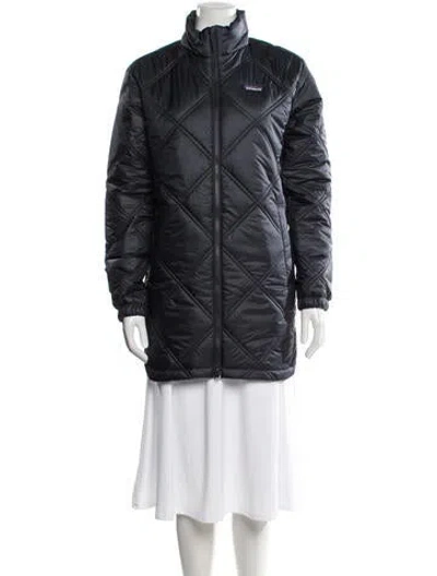 Pre-owned Patagonia Down Coat In Blue