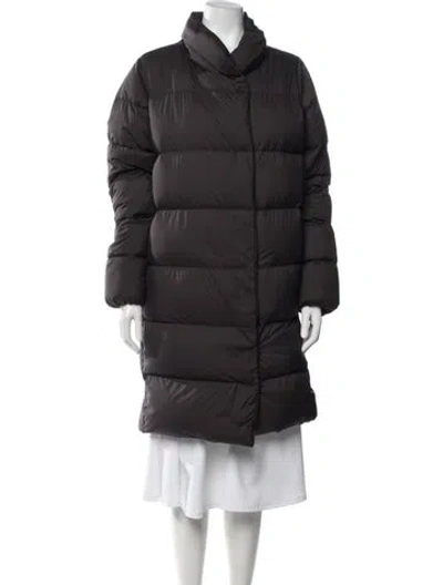 Pre-owned Patagonia Down Coat In Brown