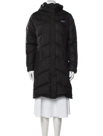 Pre-owned Patagonia Down Coat In Gray