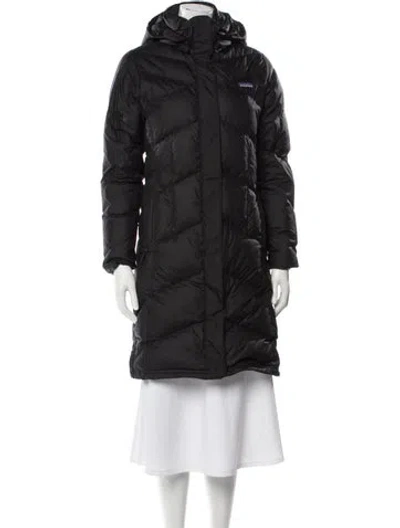 Pre-owned Patagonia Down Coat In Gray
