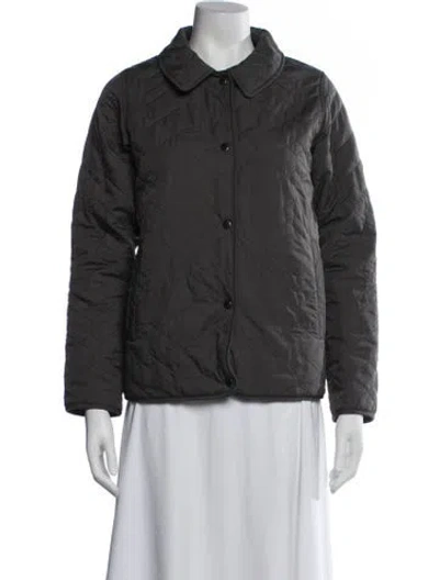 Pre-owned Patagonia Down Coat In Grey