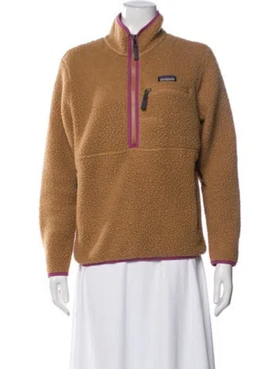 Pre-owned Patagonia Down Coat In Neutral