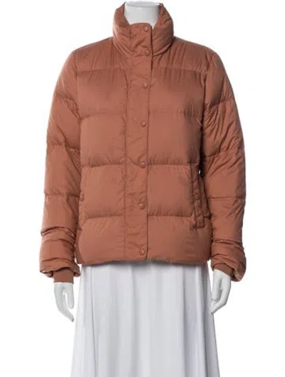 Pre-owned Patagonia Down Coat In Orange