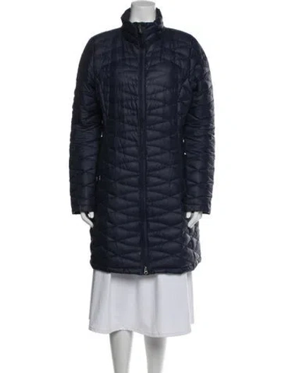Pre-owned Patagonia Down Down Coat In Blue