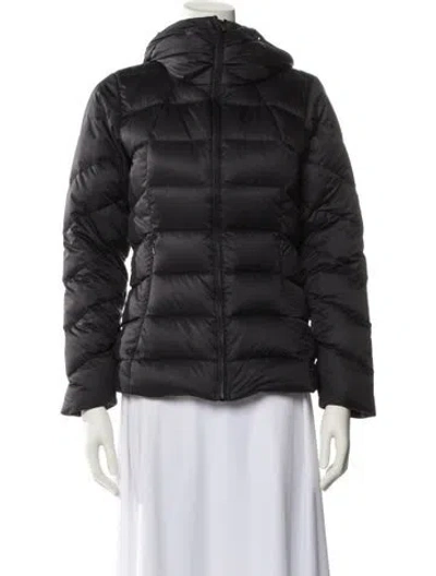 Pre-owned Patagonia Down Jacket In Black
