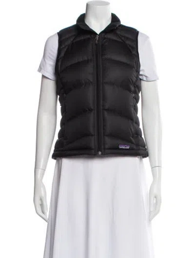 Pre-owned Patagonia Down Jacket In Black