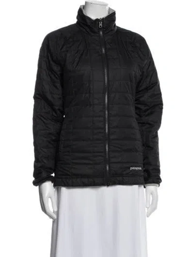 Pre-owned Patagonia Down Jacket In Black